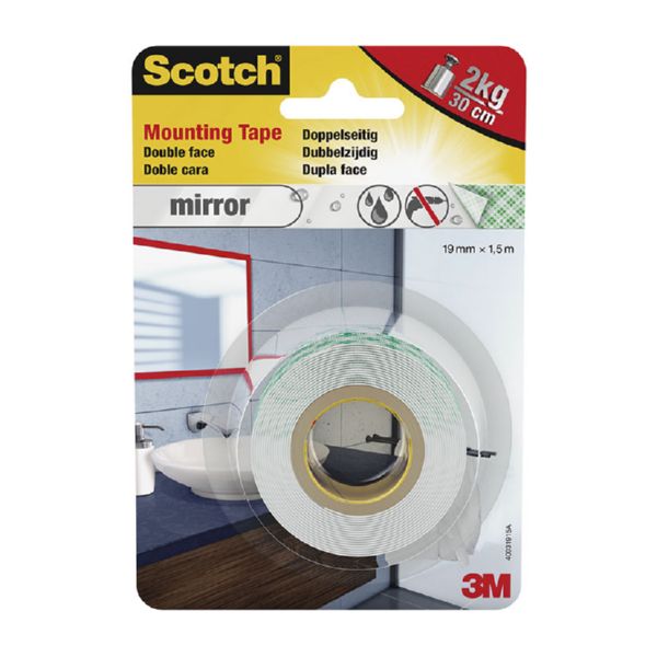 Cinta doble cara 3M Mirror Mounting inte