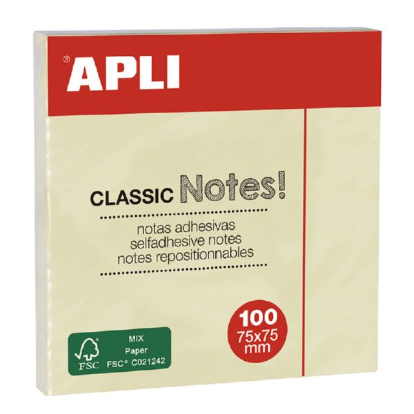 Notas adhesivas APLI Classic