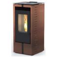 ESTUFA  PELLET KARMEK NOA S2 10.3KW. BRONCE